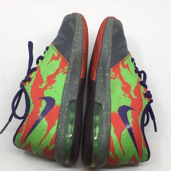 Nike KD 6 VII energy Kevin Durant gray neon green Size kids 4 Youth - Picture 9 of 15
